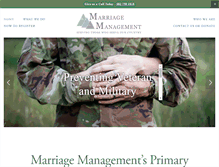 Tablet Screenshot of marriagemanagement.org
